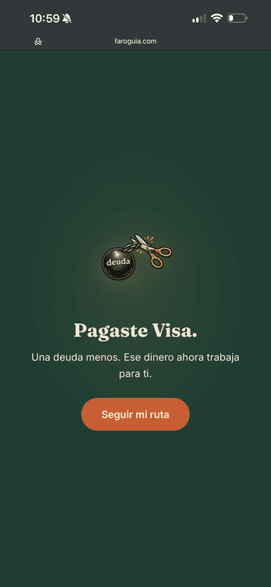 Así se siente el progreso